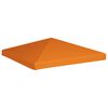 vidaXL pavillontopdække 310 g/m² 3 x 3 m orange