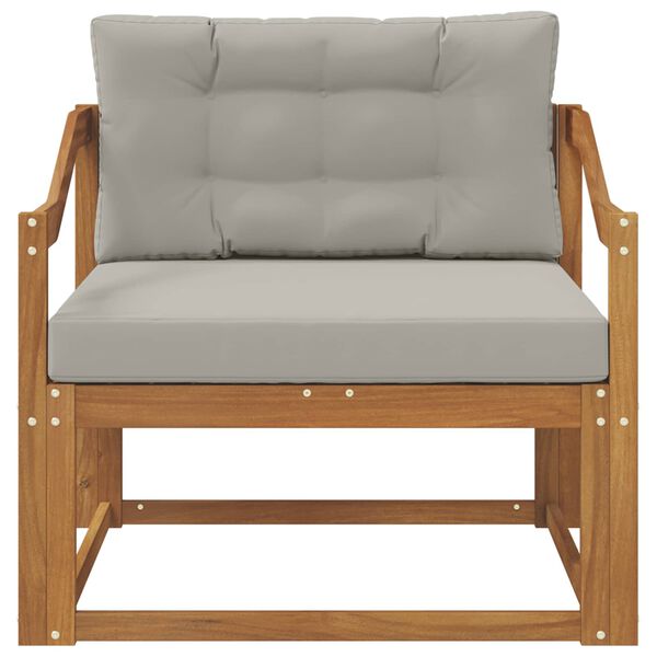 vidaXL Udend&oslash;rs Mellem Sofa Massivt Akacietr&aelig; Naturfarvet