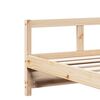 vidaXL daybed 90x200 cm massivt fyrretr&aelig; naturfarvet
