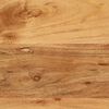 vidaXL Sideboard Naturfarvet 90 x 33,5 x 75 cm Massivt Akacietræ
