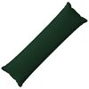 vidaXL Pude med pude HOUTEN M&oslash;rkegr&oslash;n 40 x 145 cm Faux Linned