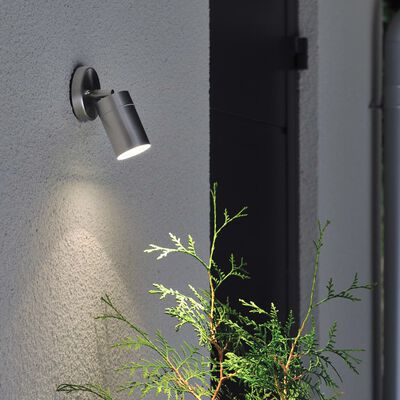 KONSTSMIDE væglampe Modena justérbar 1x7 W rustfrit stål