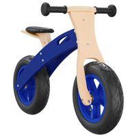 vidaXL løbecykel med luftdæk blå