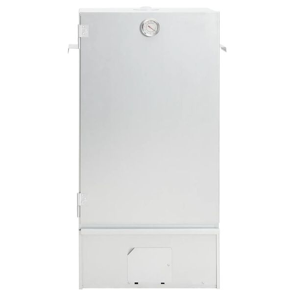 vidaXL rygeovn med generator til koldr&oslash;gning galvaniseret st&aring;l