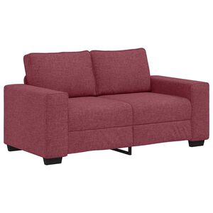 vidaXL 2-personers sofa 160x77x82 cm stof vinr&oslash;d