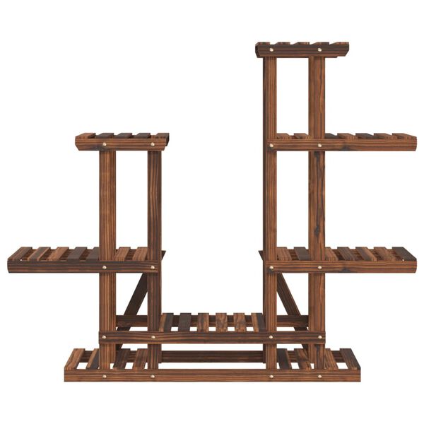 vidaXL blomsterstativ 95x25x96 cm massivt fyrretræ