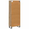 vidaXL Highboard 2 pcs Artisan Egetr&aelig; 69,5 x 34 x 180 cm