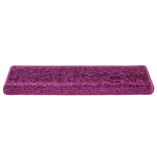 vidaXL trappem&aring;tter 10 stk. 65x21x4 cm violet rektangul&aelig;r kant