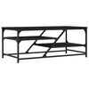 vidaXL sofabord 100x49x40 cm konstrueret tr&aelig; sort