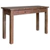 vidaXL konsolbord 123x42x75 cm massivt genbrugstr&aelig;