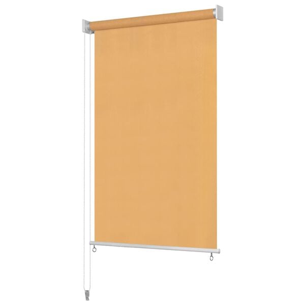 vidaXL udend&oslash;rs rullegardin 80x140 cm beige