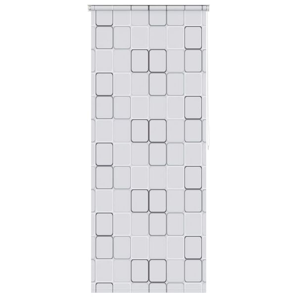 vidaXL rullegardin til badev&aelig;relse 80x240 cm firkanter