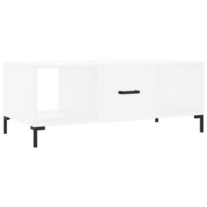 vidaXL sofabord 102x50x40 cm konstrueret tr&aelig; hvid