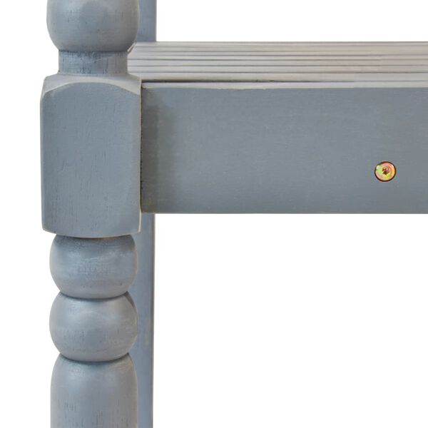 vidaXL havelounges&aelig;t 3 dele massivt akacietr&aelig; gr&aring; og r&oslash;d