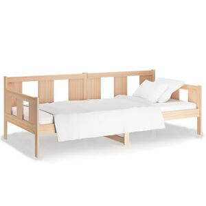 vidaXL daybed massivt fyrretr&aelig; 90x190 cm