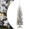 vidaXL Kunstigt juletr&aelig; med stativ Gr&oslash;n 120 cm PVC og St&aring;l og Plastik