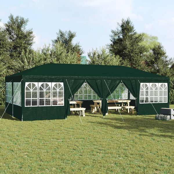 vidaXL Party Tent Gr&oslash;n 800 x 400 x 266 cm Polyethylen