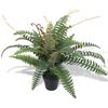 vidaXL kunstig bregneplante med urtepotte 60 cm gr&oslash;n