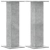 vidaXL h&oslash;jtalerstativer 2 stk. 30x30x80 cm konstrueret tr&aelig; betongr&aring;