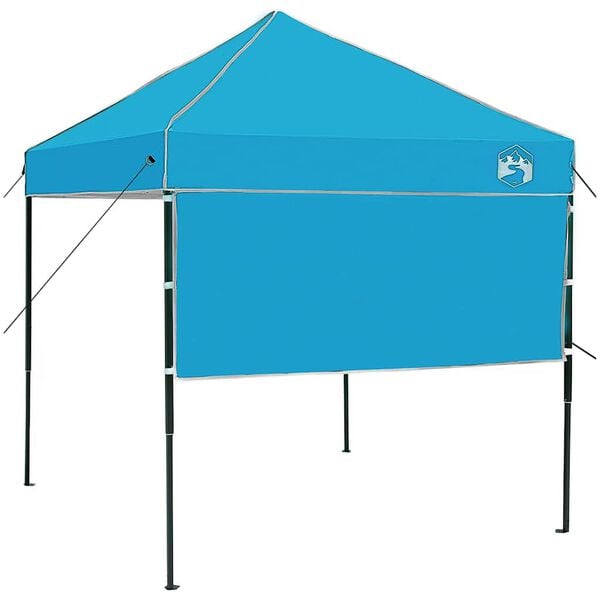 vidaXL Pop-up canopy telt Blå 200 x 200 cm Stof