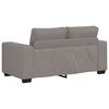 vidaXL 2-personers sofa 160x77x82 cm stof gr&aring;brun