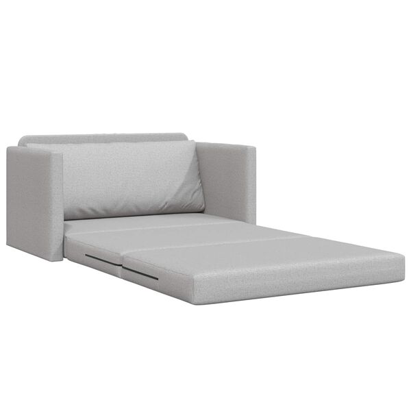vidaXL Sovesofa 110cm Skygr&aring; Stof