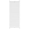 vidaXL Plisserede blinde 40x125 cm hvid