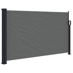 vidaXL udtr&aelig;kkelig sidemarkise antracit 117x300 cm