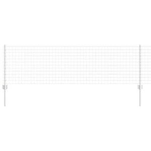 vidaXL Hegn med post S&oslash;lv