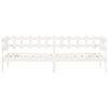 vidaXL daybed uden madras 90x200 cm massivt fyrretr&aelig; hvid