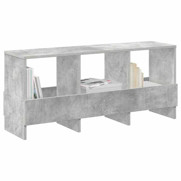 vidaXL Magasin Rack Beton Gr&aring; 102 x 30 x 45 cm