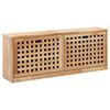 vidaXL skob&aelig;nk 94 x 20 x 38 cm massivt valn&oslash;ddetr&aelig;