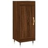 vidaXL sk&aelig;nk 34,5x34x90 cm konstrueret tr&aelig; brun egetr&aelig;sfarve