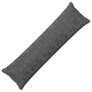 vidaXL Pudebetr&aelig;k HOUTEN M&oslash;rkegr&aring; 40 x 145 cm Faux Kanin Pels