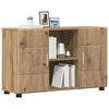 vidaXL Sideboard Artisan Egetr&aelig; 88,5 x 30,5 x 55,5 cm Konstrueret tr&aelig;