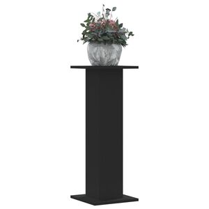 vidaXL plantestativer 2 stk. 30x30x80 cm konstrueret tr&aelig; sort