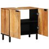 vidaXL Badev&aelig;relsesskabsunder Brun 62 x 33 x 58 cm Massivt mangotr&aelig;