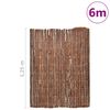 vidaXL Barkhegn Brun 600 x 125 cm Bark