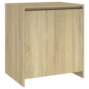 vidaXL sk&aelig;nk 70x41x75 cm konstrueret tr&aelig; sonoma-eg
