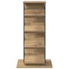 vidaXL Magasin Rack Artisan Egetr&aelig; 68 x 40 x 123.5 cm Konstrueret tr&aelig;