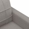 vidaXL 3-personers sofa 180 cm stof gråbrun