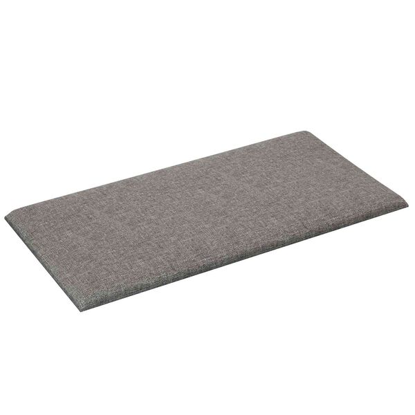 vidaXL V&aelig;ghovedg&aelig;rde 12 pcs Lysegr&aring; 30 x 15 cm Stof