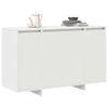 vidaXL Sideboard Hvid 120 x 41 x 75 cm Konstrueret træ