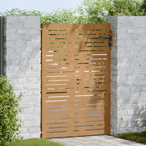 vidaXL havel&aring;ge 85x150 cm cortenst&aring;l firkantet design