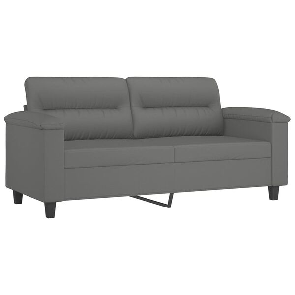 vidaXL 2-personers sofa 140 cm stof mikrofiberstof