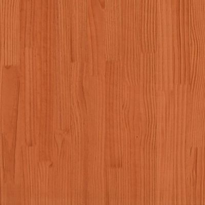 vidaXL plantebord med hylder 82,5x50x109,5 cm massivt fyrretræ brun
