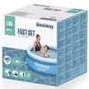 Bestway oppustelig pool Fast Set 183x51 cm rund bl&aring;