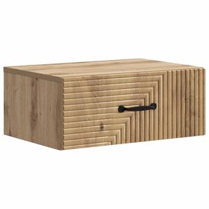 vidaXL V&aelig;gh&aelig;ngt Natbord Artisan-eg 49 x 34,5 x 20 cm Konstrueret tr&aelig;