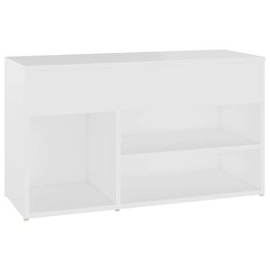 vidaXL skob&aelig;nk 80x30x45 cm konstrueret tr&aelig; hvid