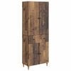 vidaXL Skab S&aelig;t 2 pcs 66 x 34,5 x 90 cm Konstrueret tr&aelig;